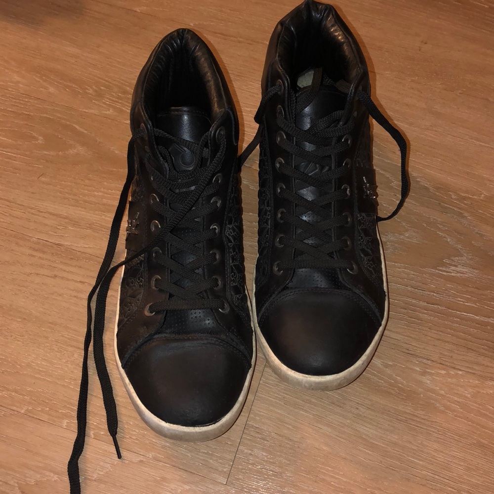 Black sneakers
